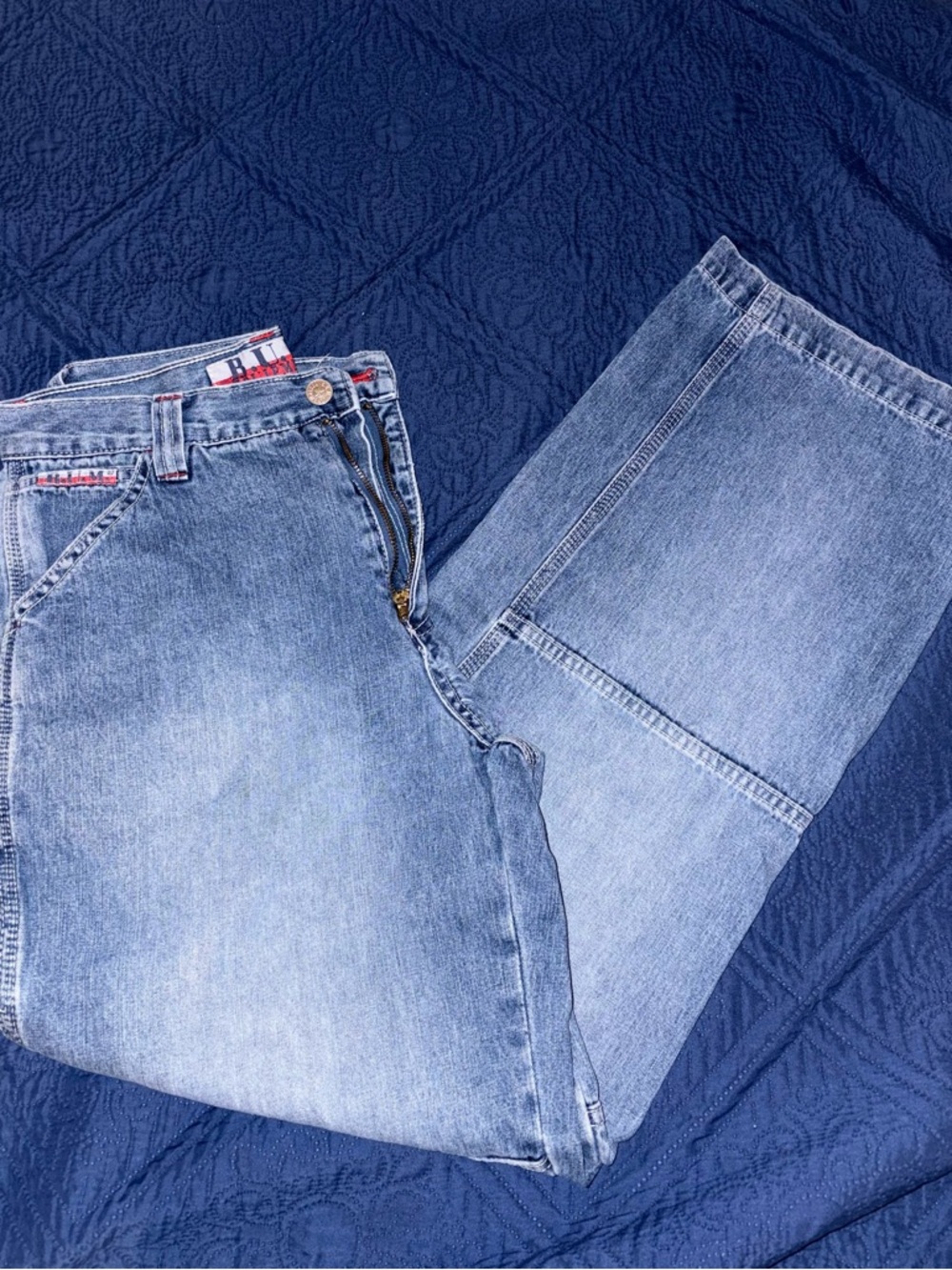 Denim Carpenter Jeans - B.U.M Equipment (Size 9/10)